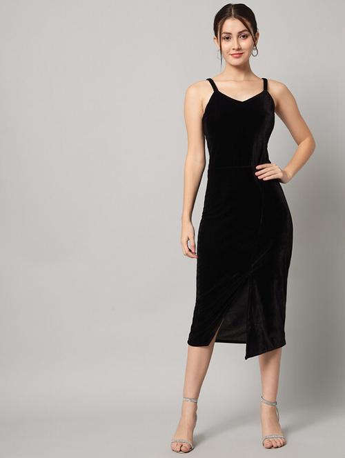 women solids bodycon dress - 21286150 -  Standard Image - 0