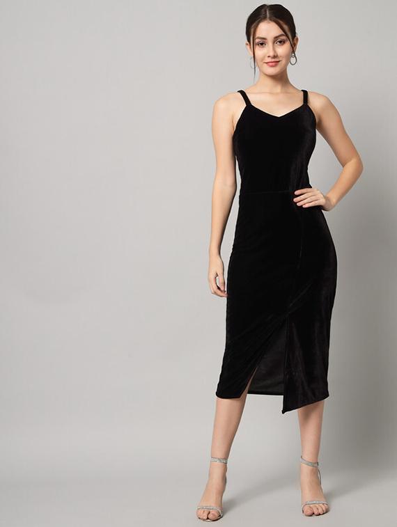 women solids bodycon dress - 21286150 -  Zoom Image - 0