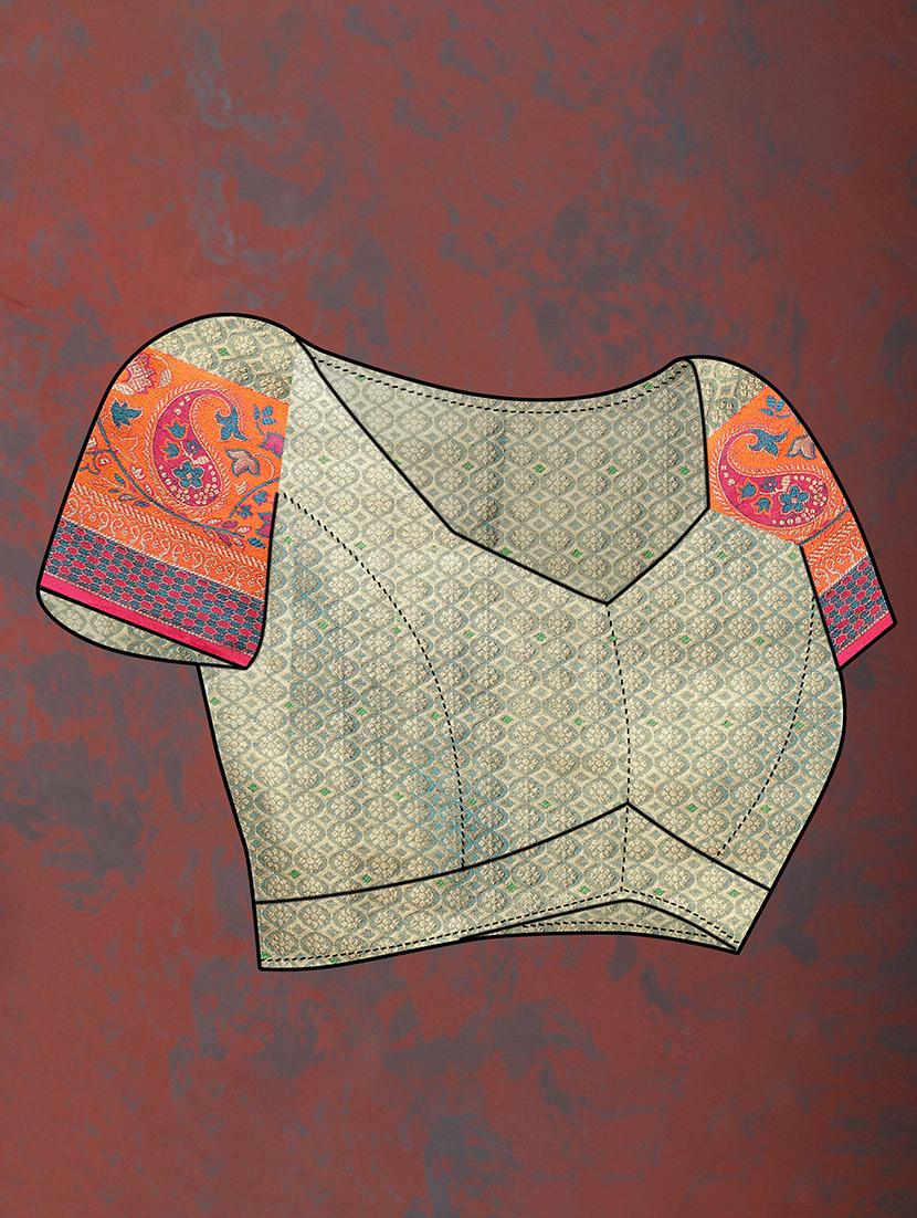 women self design banarasi saree with blouse - 21286558 - Standard Image - 2