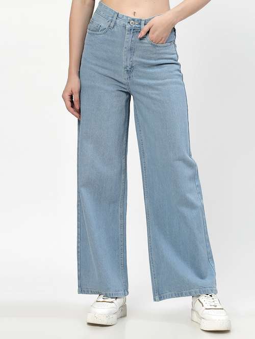 women light blue full length jeans - 21287761 -  Standard Image - 0