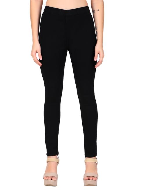 black denim jeggings - 21287963 - Standard Image - 0