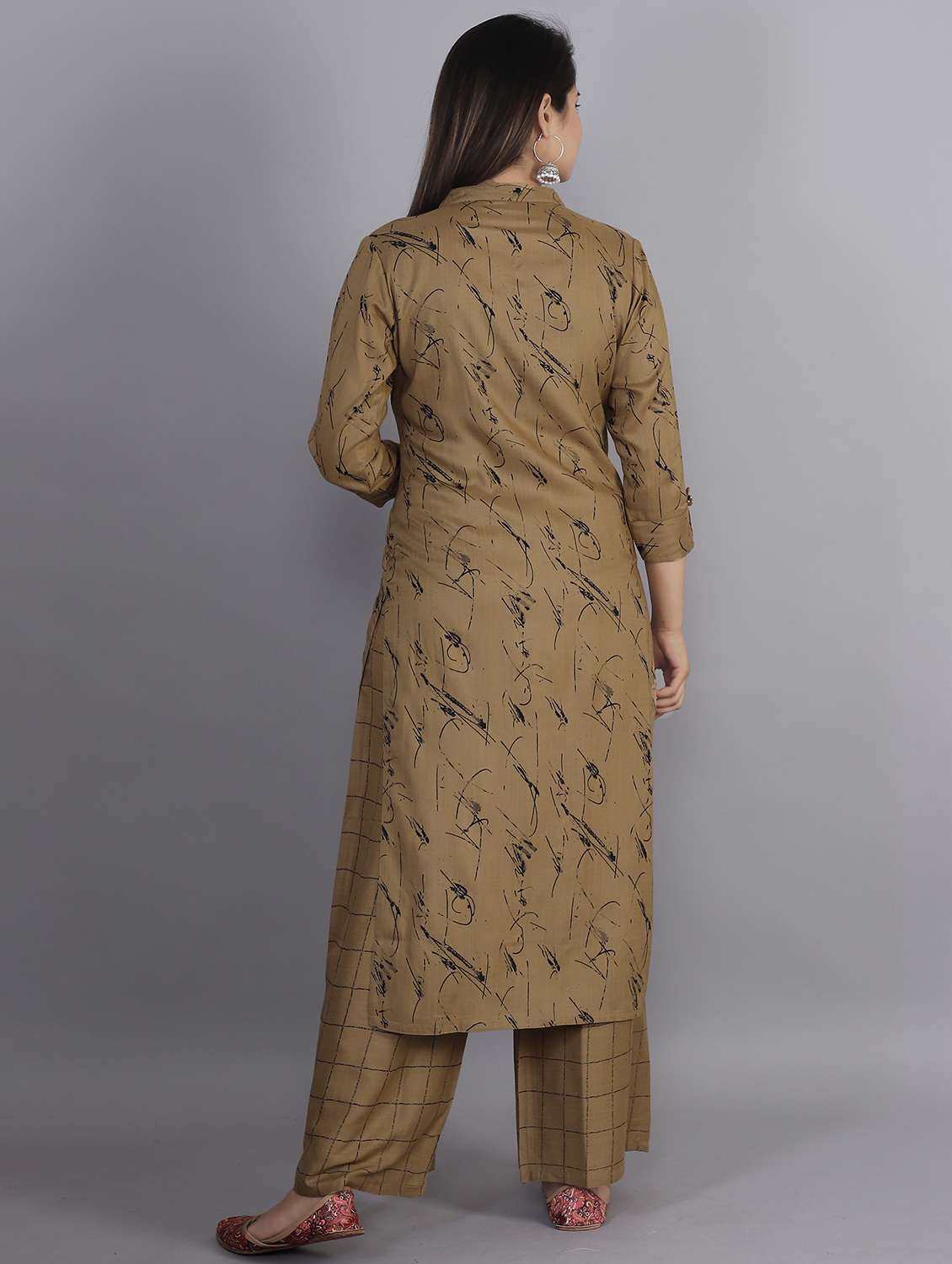 women printed kurta palazzo set - 21288872 - Standard Image - 2