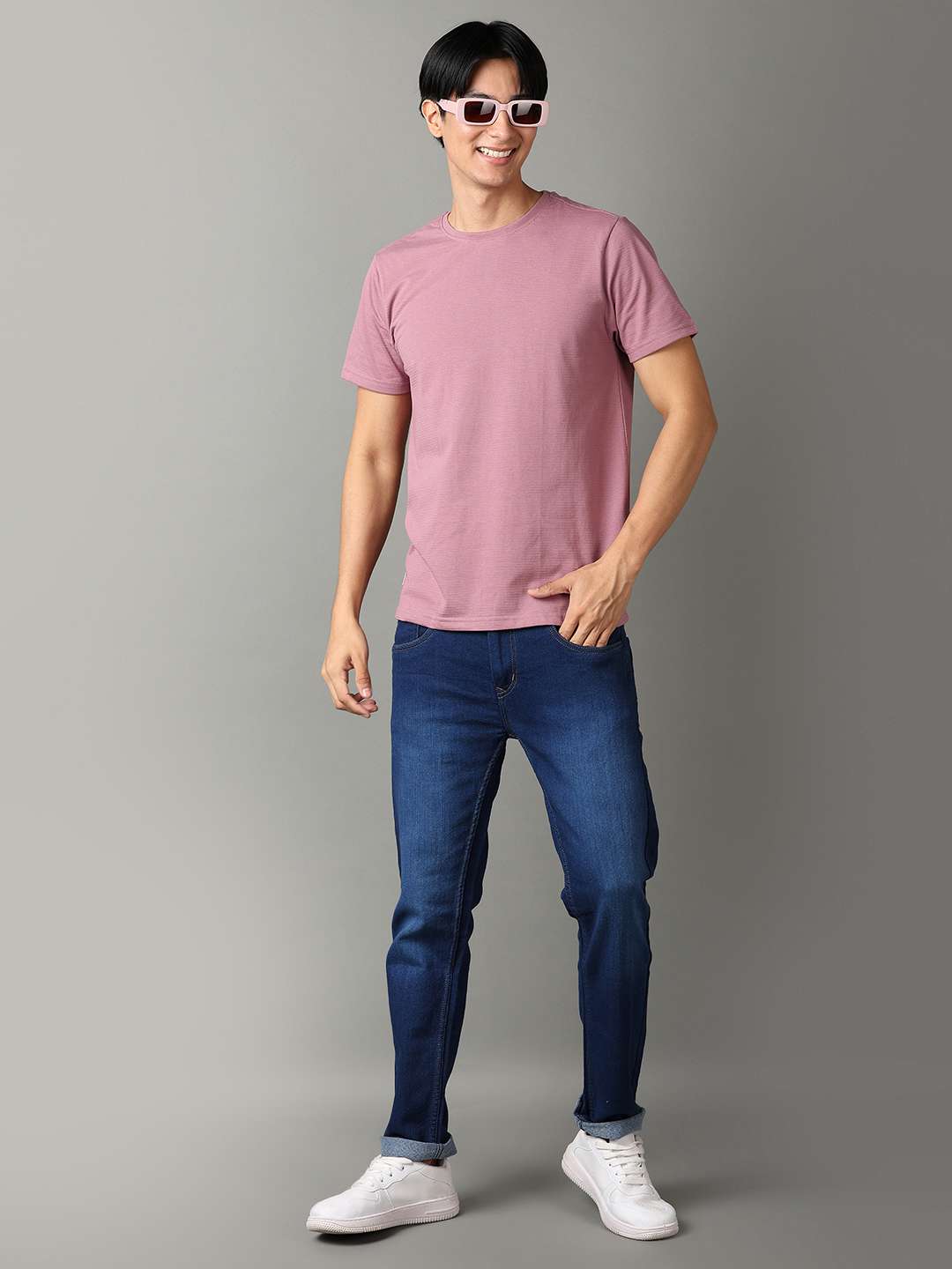 men mid rise denim jeans - 21289691 -  Standard Image - 2