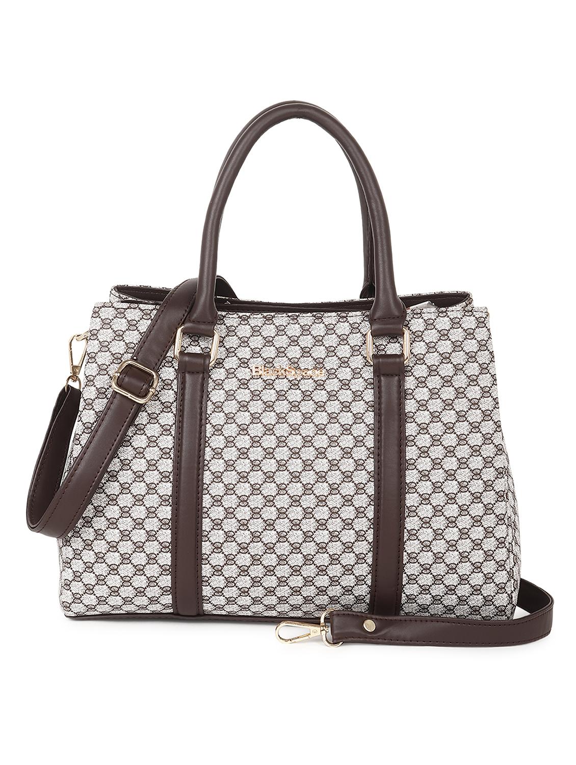 brown leatherette handbag - 21290178 -  Zoom Image - 0