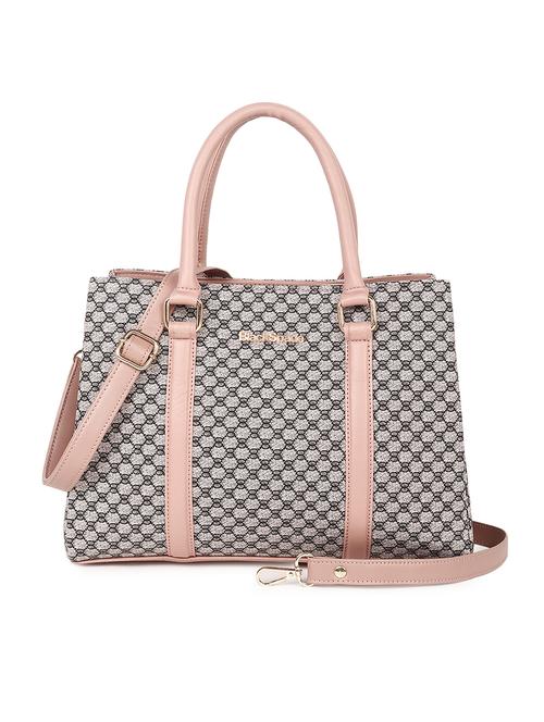 pink leatherette handbag - 21290180 -  Standard Image - 0