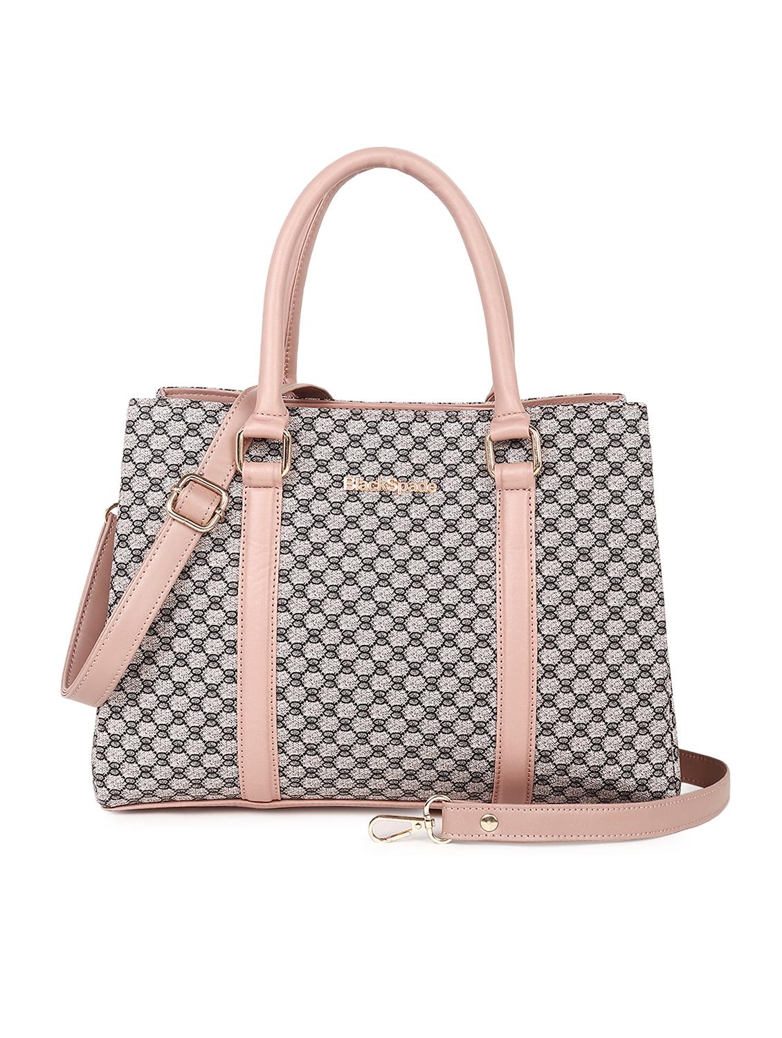 pink leatherette handbag - 21290180 -  Zoom Image - 0