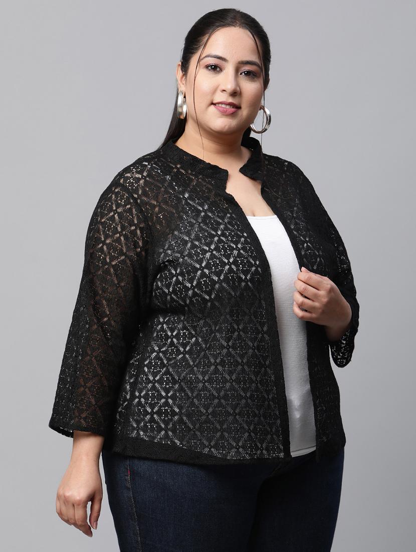women self-designed regular shrug - 21290696 - Standard Image - 2
