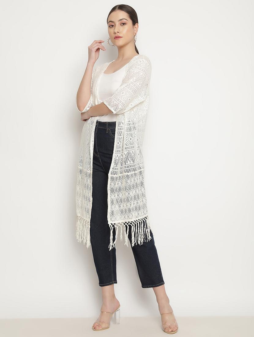women self-designed regular shrug - 21290715 - Standard Image - 2