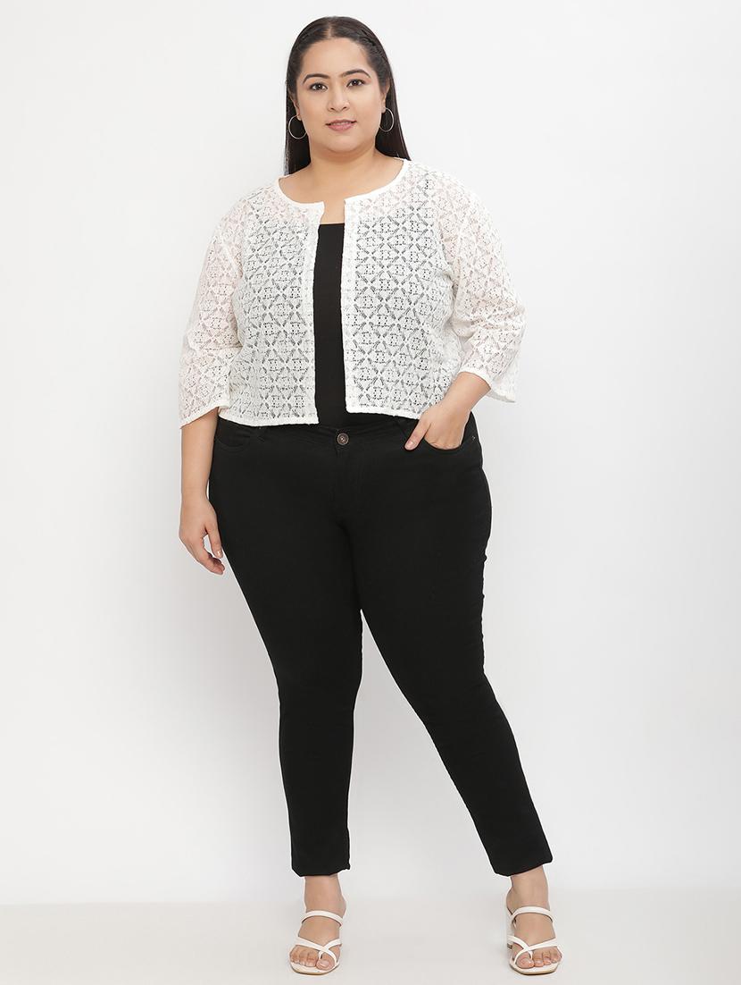 women self-designed regular shrug - 21290725 - Standard Image - 7