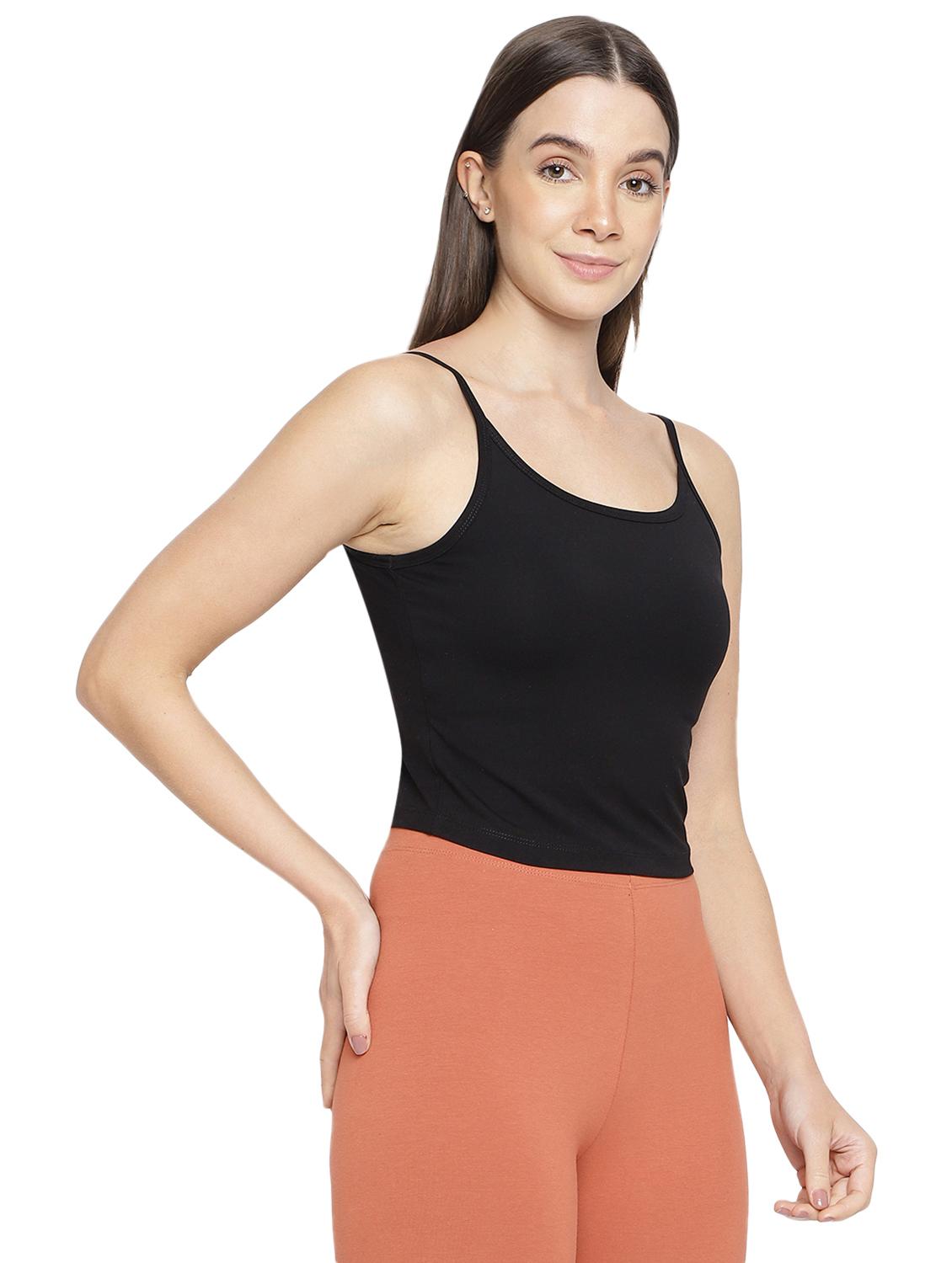 women pack of 2 solid camisoles - 21291673 - Standard Image - 2