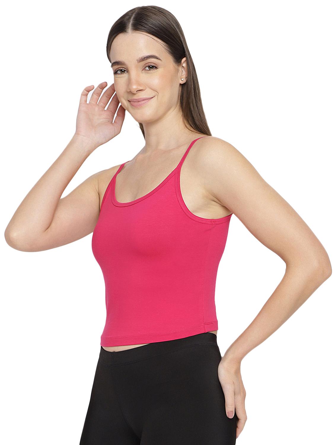 women pack of 3 solid camisoles - 21291685 - Standard Image - 2