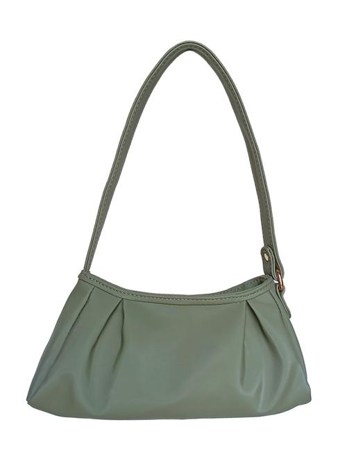 green leatherette handbag - 21292063 -  Standard Image - 0