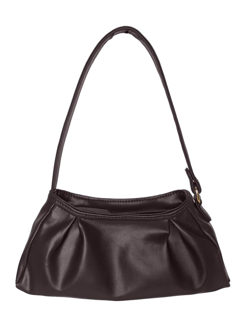 brown leatherette handbag - 21292076 -  Zoom Image - 0