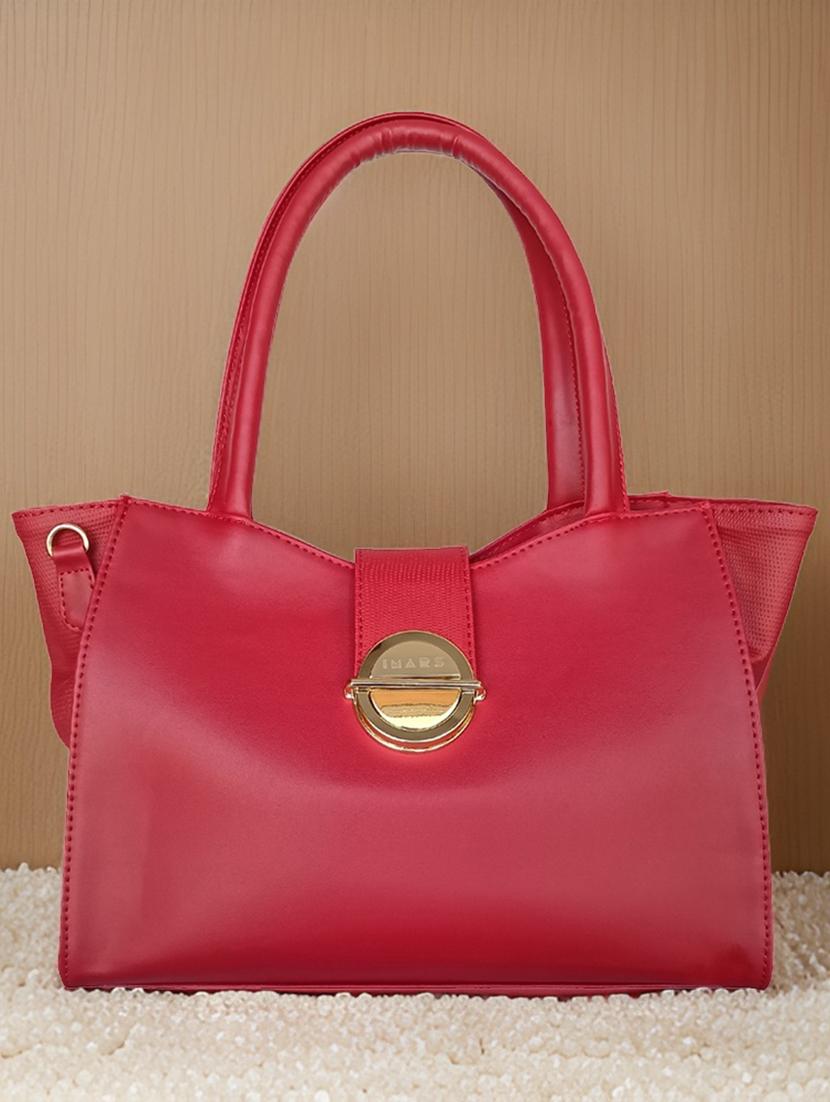 red leatherette handbag - 21292086 - Zoom Image - 0