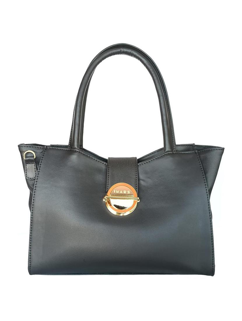 black leatherette sling bag - 21292132 -  Zoom Image - 0