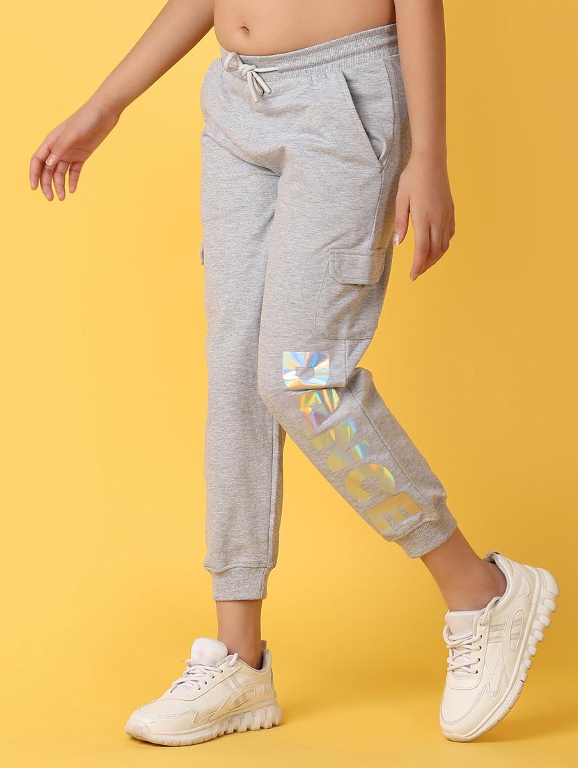 grey typographic cargo trouser - 21292245 - Standard Image - 2