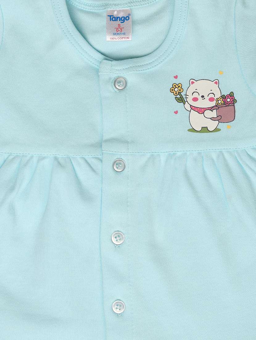 girls pack of 2 cotton frocks - 21292272 -  Standard Image - 2