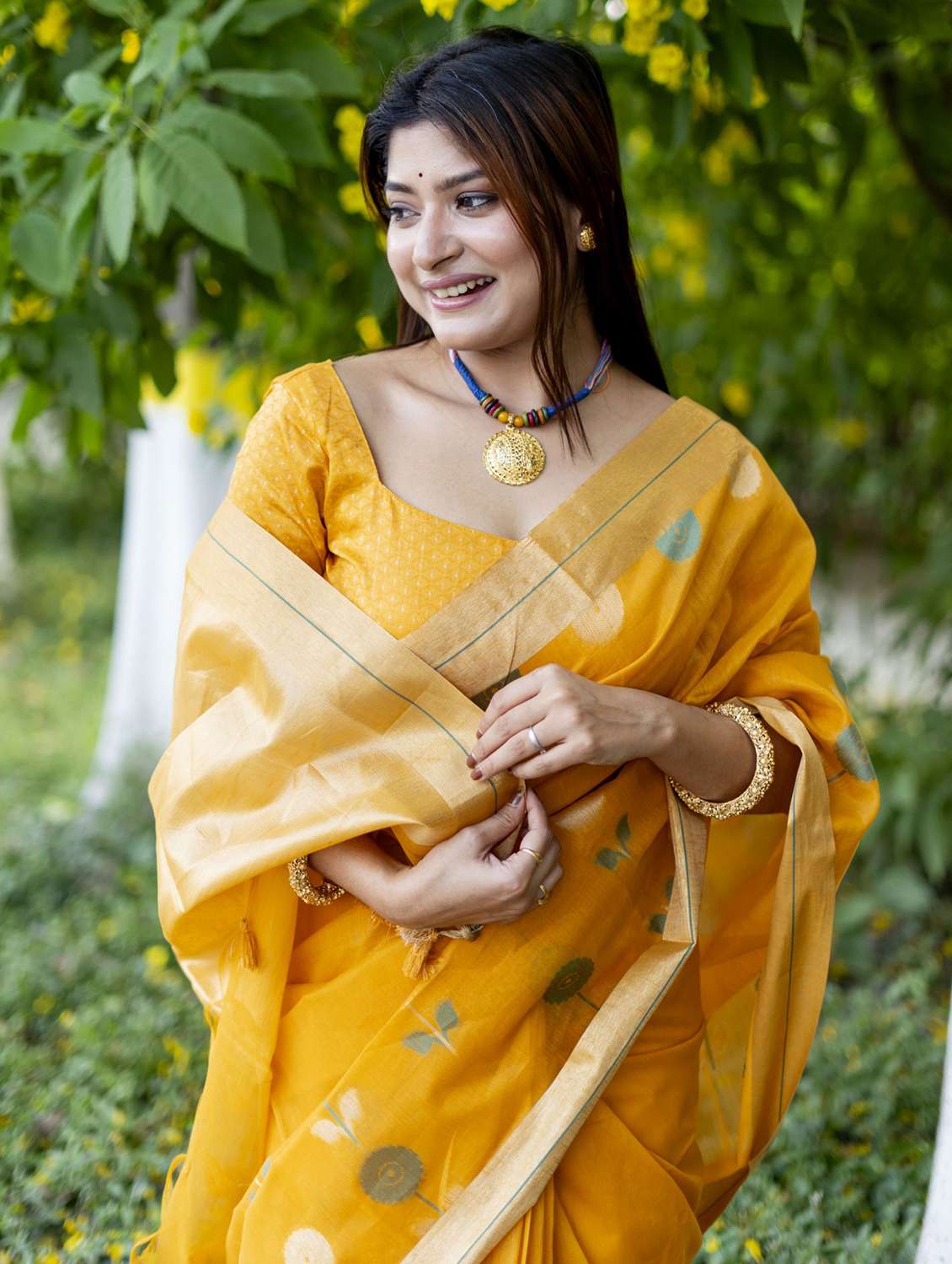women self design mysore silk saree with blouse - 21294623 -  Standard Image - 2