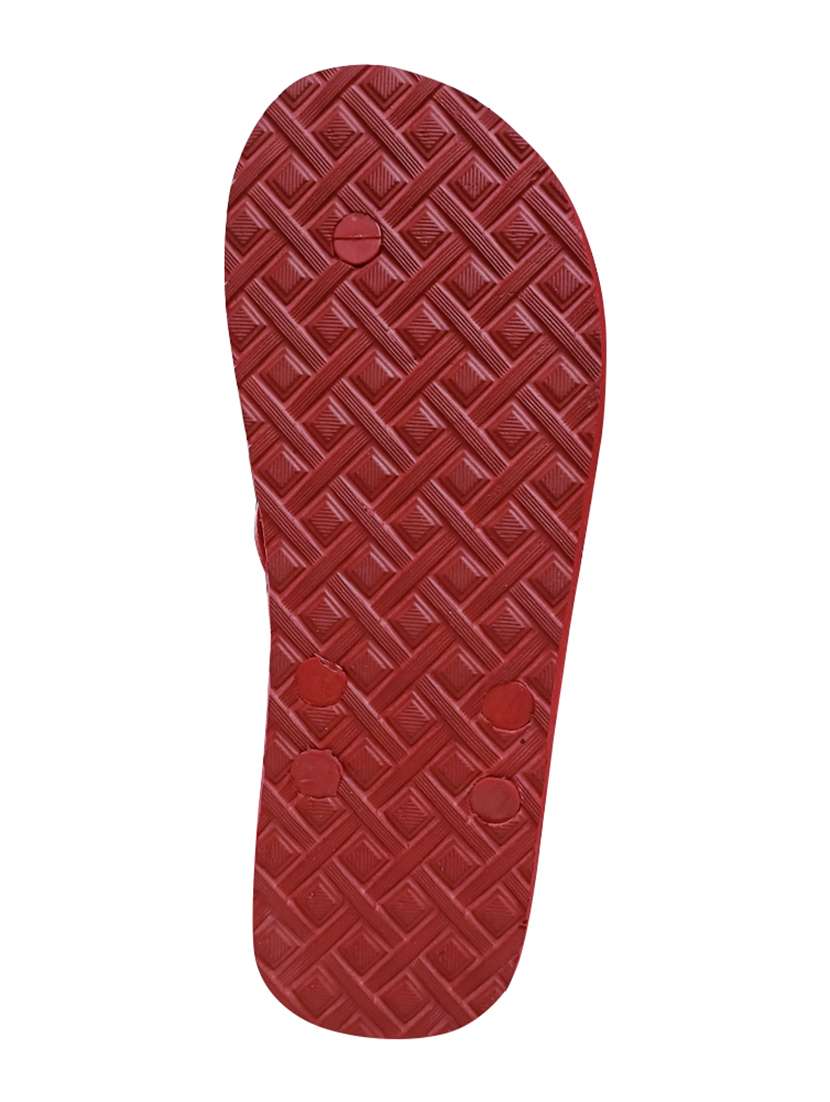 men maroon slip on slipper - 21295178 -  Standard Image - 2