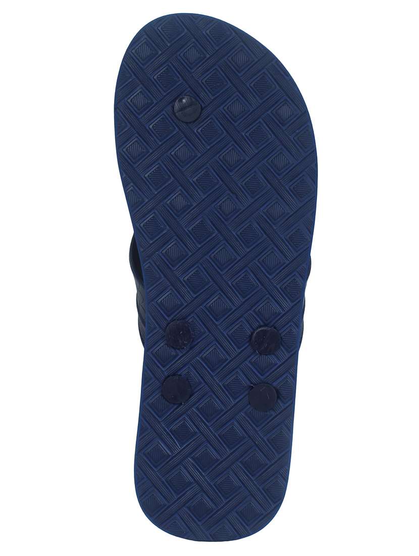 men blue slip on slipper - 21295179 -  Standard Image - 2