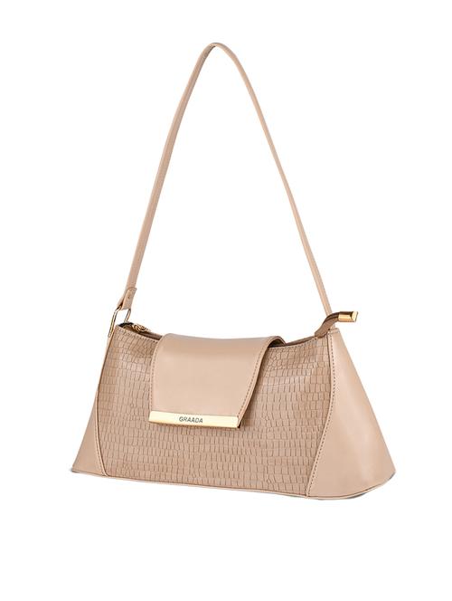 brown leatherette sling bag - 21296614 -  Standard Image - 0