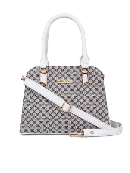 white leatherette sling bag - 21296638 -  Standard Image - 0