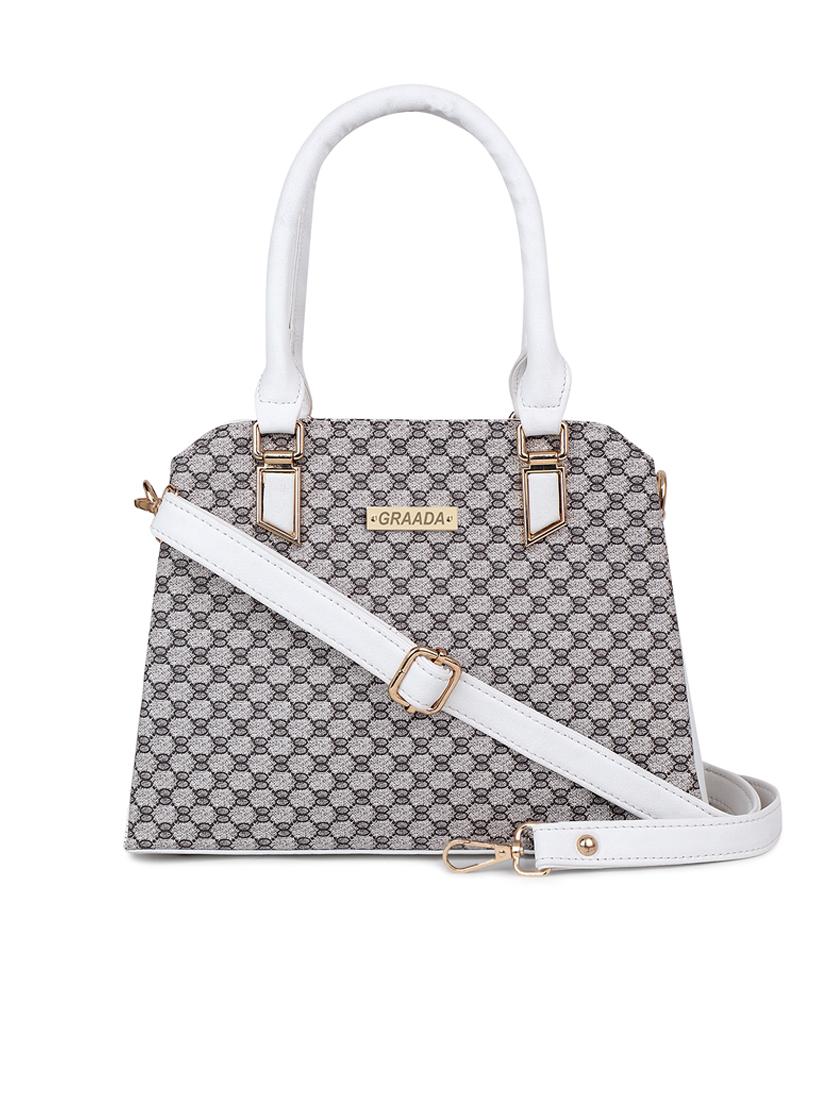 white leatherette sling bag - 21296638 -  Zoom Image - 0