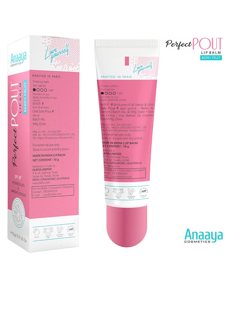 anaaya perfect pout lip balm spf 30 enriched with shea butter - 21297266 - Standard Image - 2