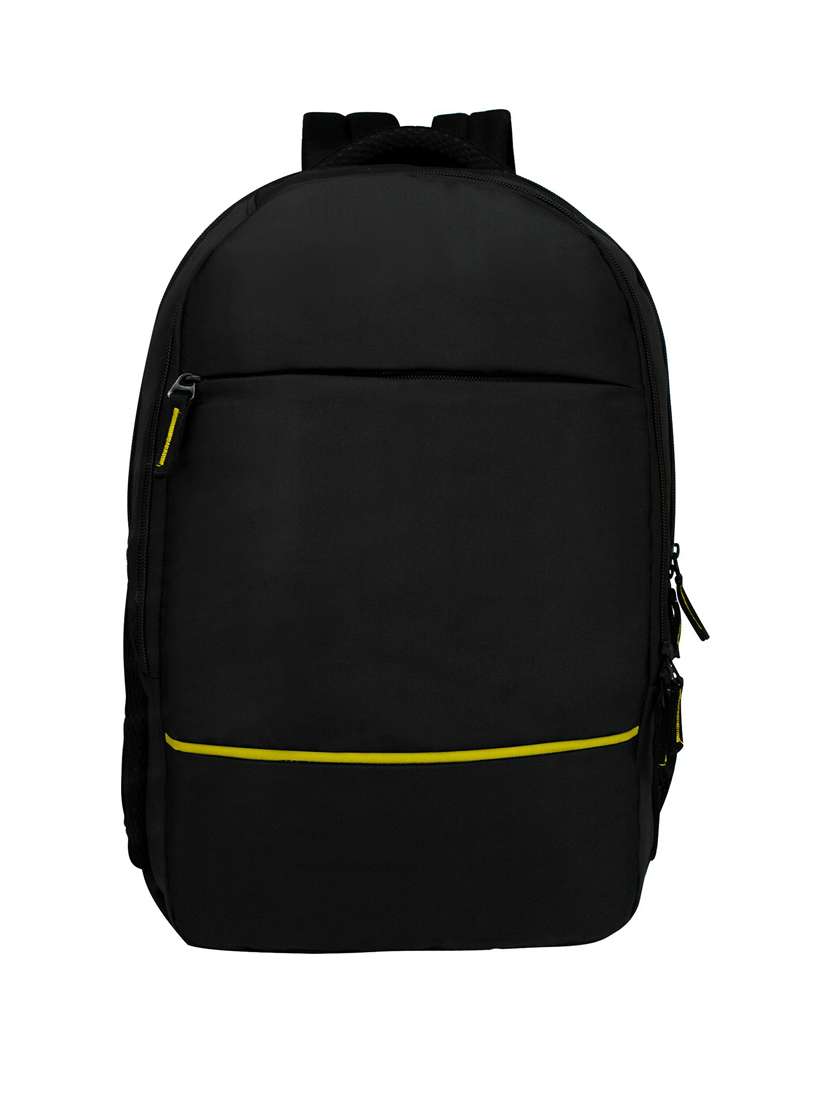 men solid laptop backpack