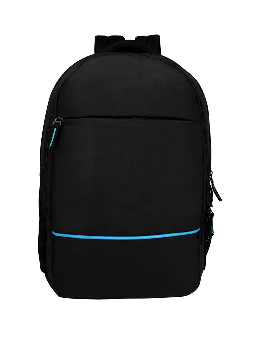 men solid laptop backpack