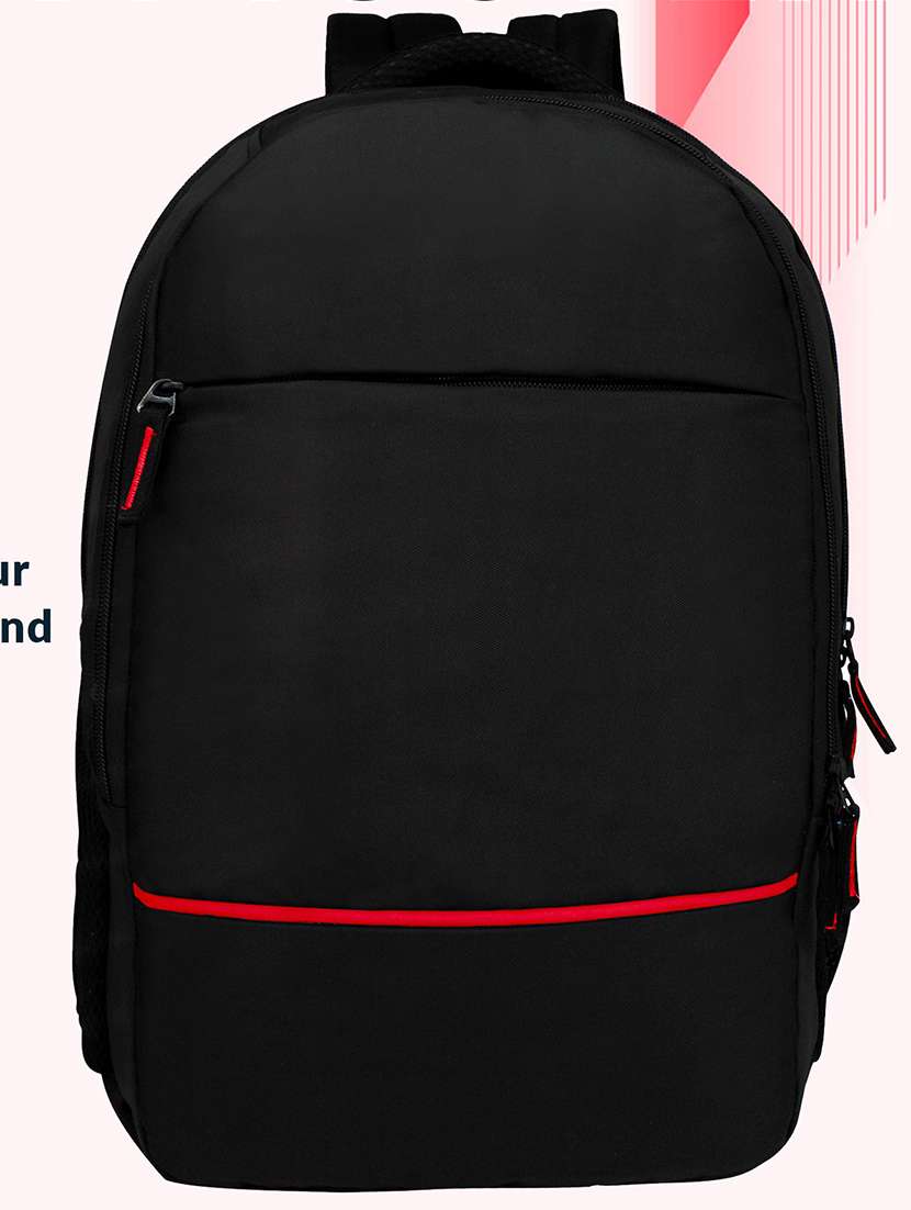 men solid laptop backpack