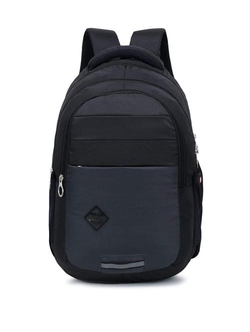 men solid laptop backpack - 21301182 - Standard Image - 0