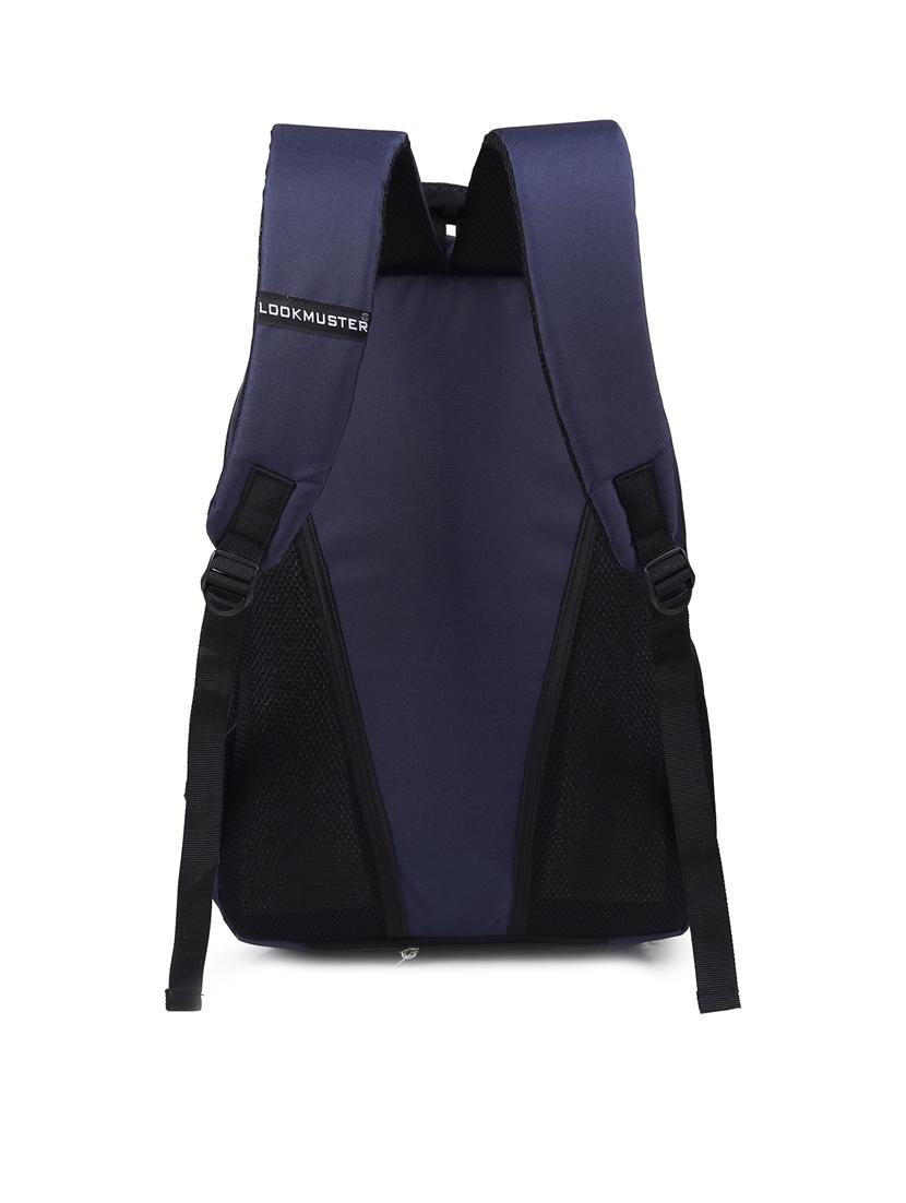 men color block laptop backpack - 21301215 - Standard Image - 2