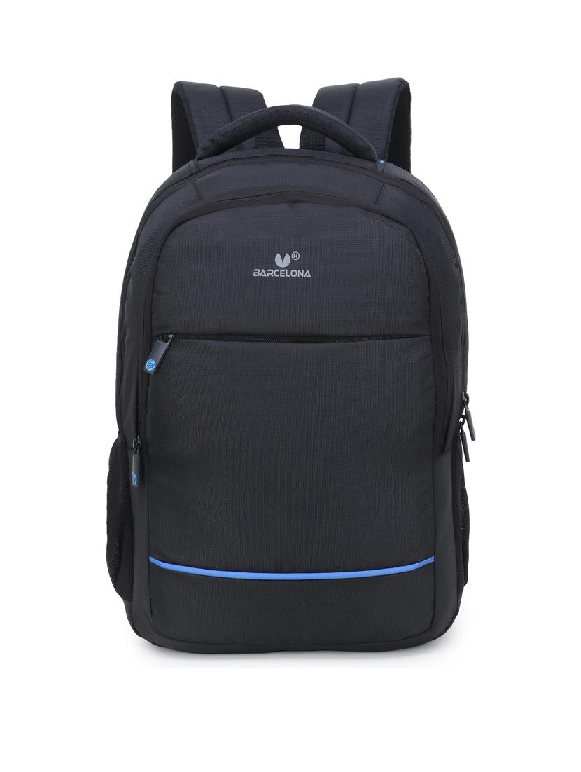 men solid laptop backpack