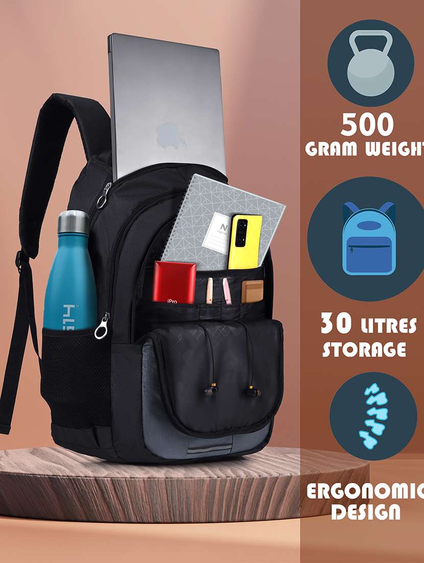 men color block laptop backpack - 21301226 -  Standard Image - 2