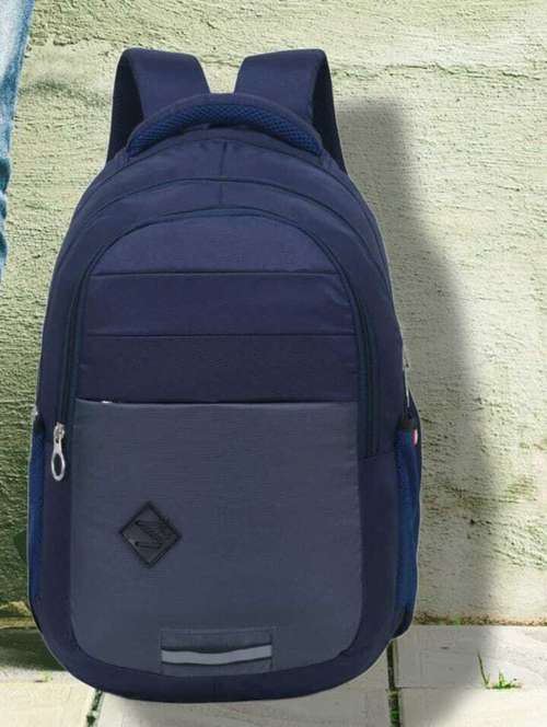 men color block laptop backpack - 21301763 -  Standard Image - 0