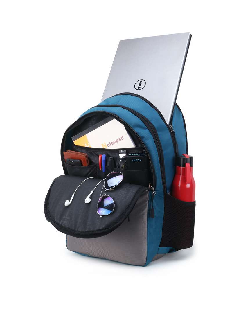 men color block laptop backpack - 21302349 -  Standard Image - 2