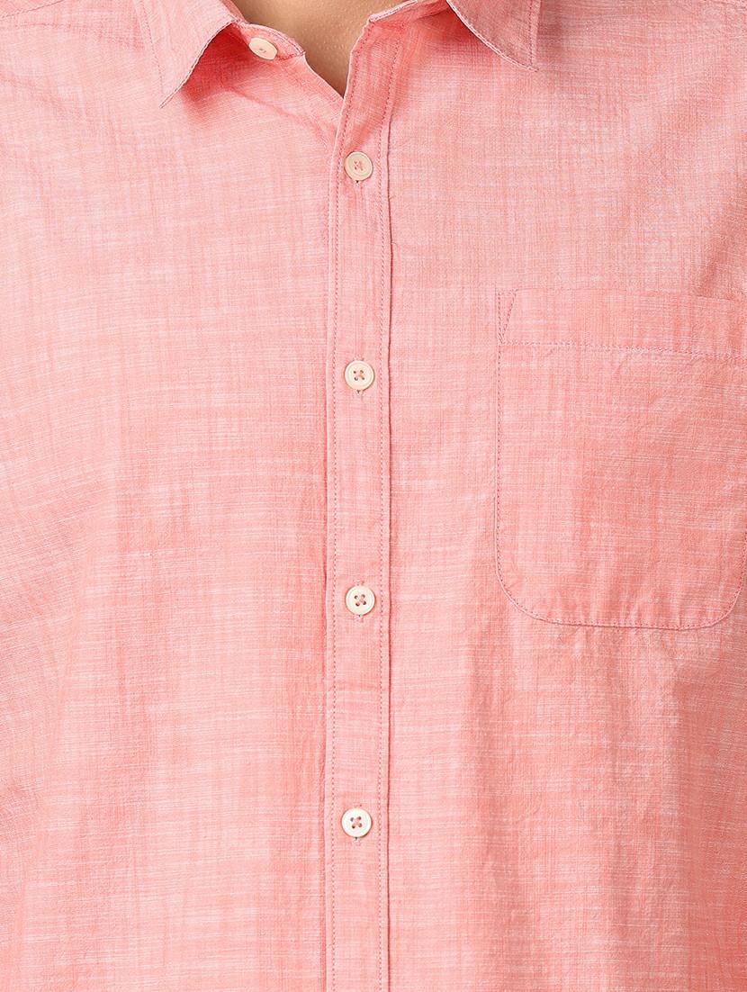 men long sleeves solid casual shirt - 21303764 - Standard Image - 7