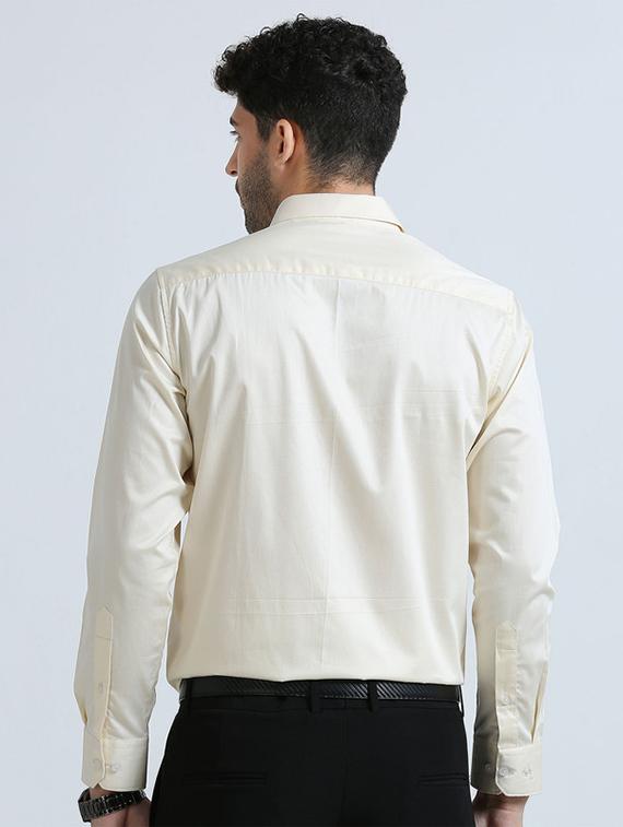 men long sleeved solid formal shirt - 21304047 - Standard Image - 2