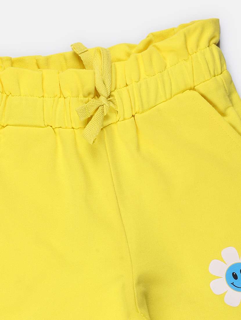 kids yellow cotton shorts - 21304051 -  Standard Image - 2