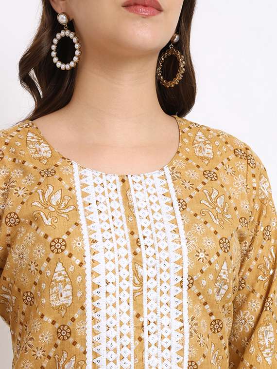women kurta pant set with dupatta - 21304164 - Standard Image - 7