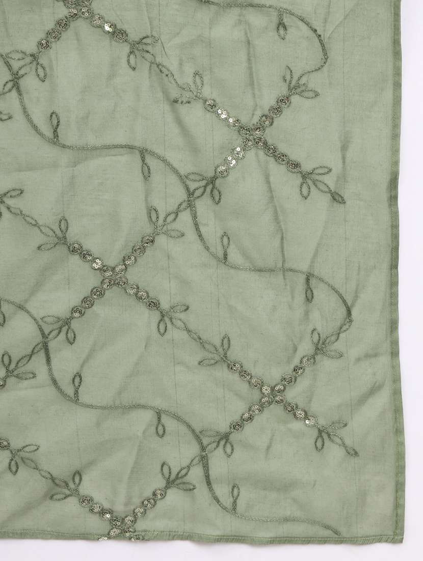 women three quarter sleeve kurta pant with dupatta set - 21304224 -  Standard Image - 7