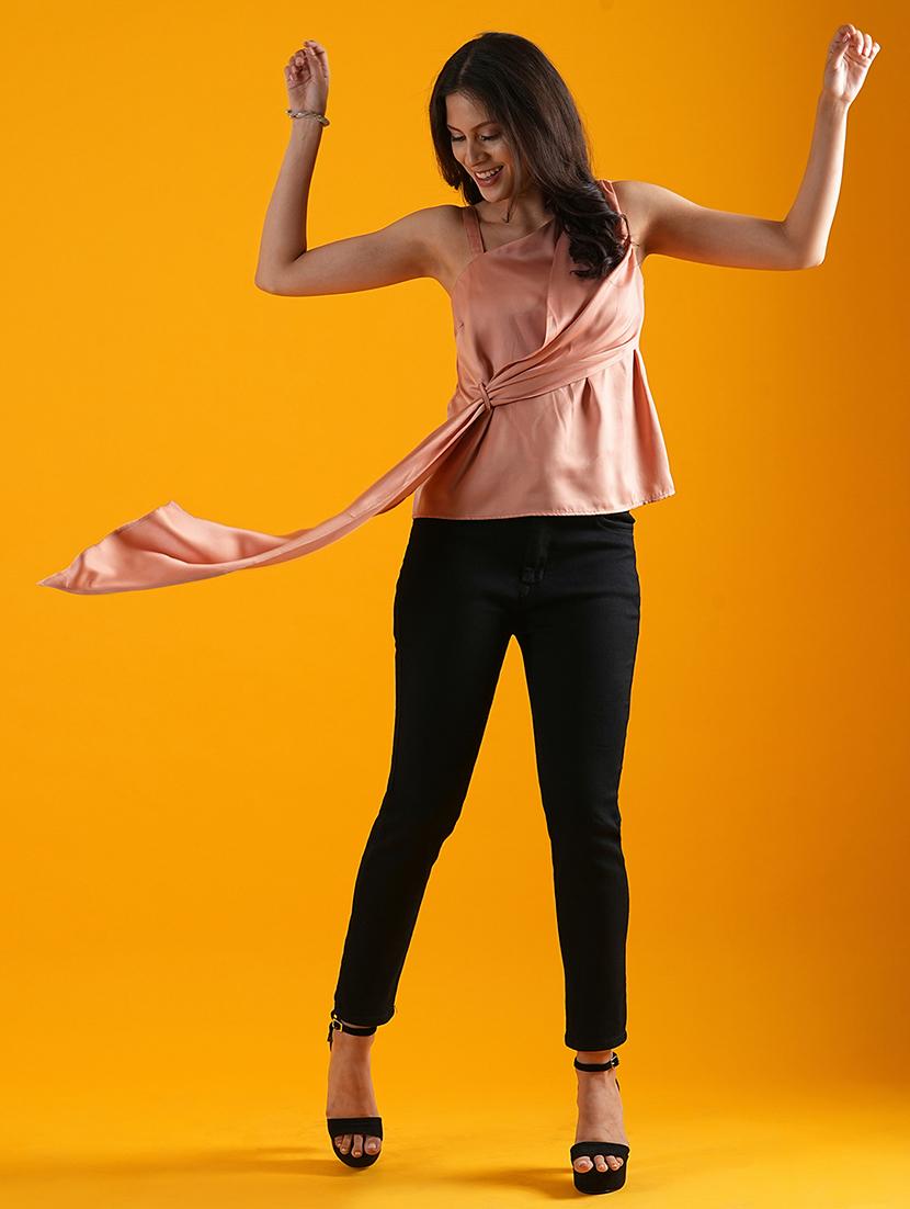 pink solid regular top - 21305267 - Standard Image - 2