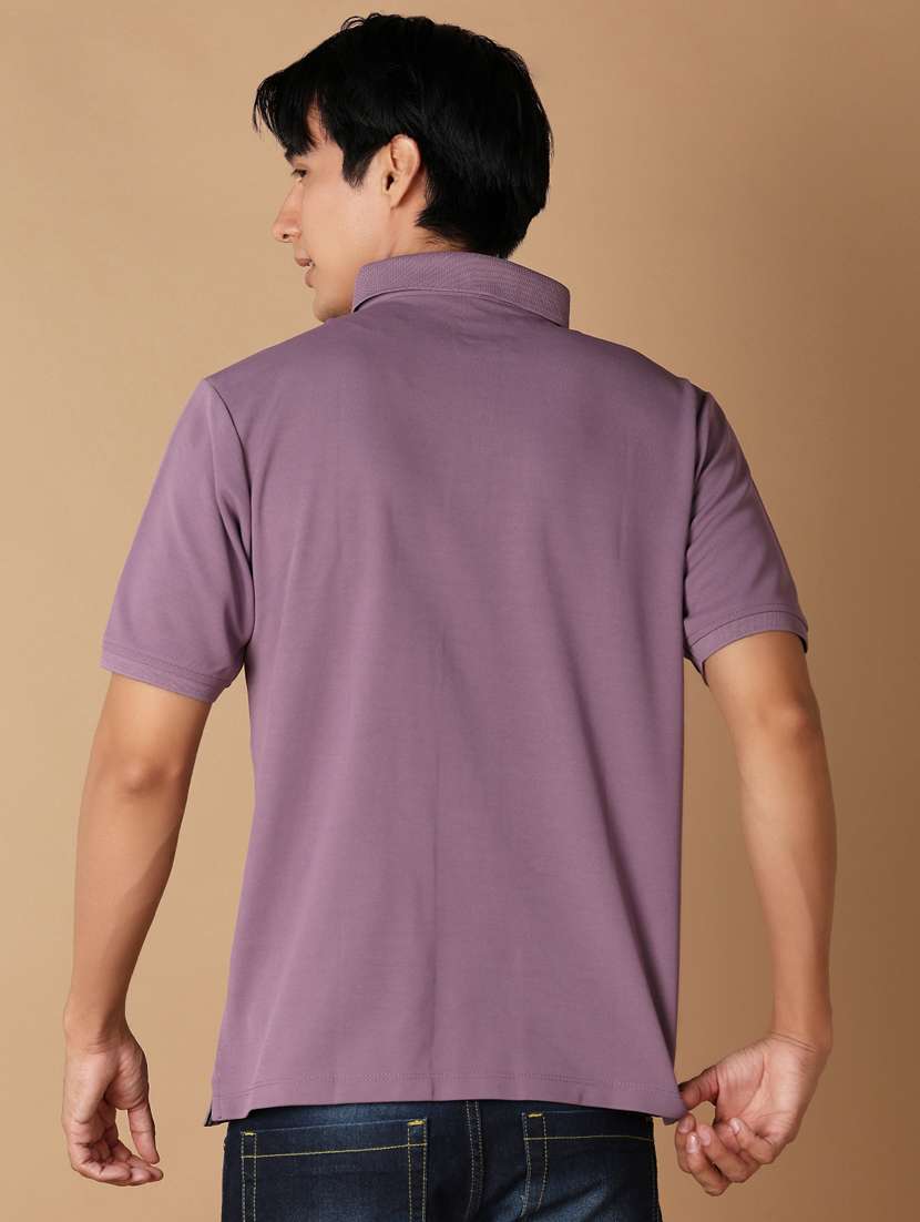 men polo neck short sleeves t-shirt - 21307758 -  Standard Image - 2