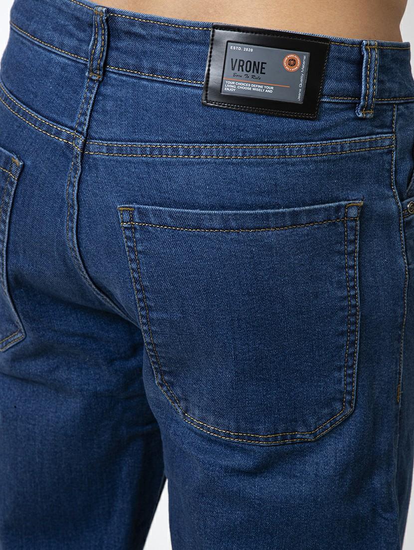 men solid mid rise straight jean - 21308378 - Standard Image - 7