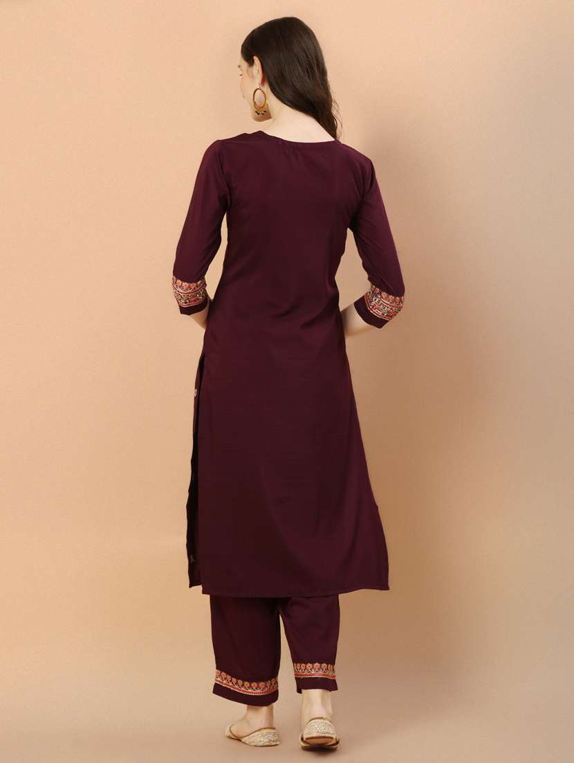 women kurta pant set with dupatta - 21309024 -  Standard Image - 2