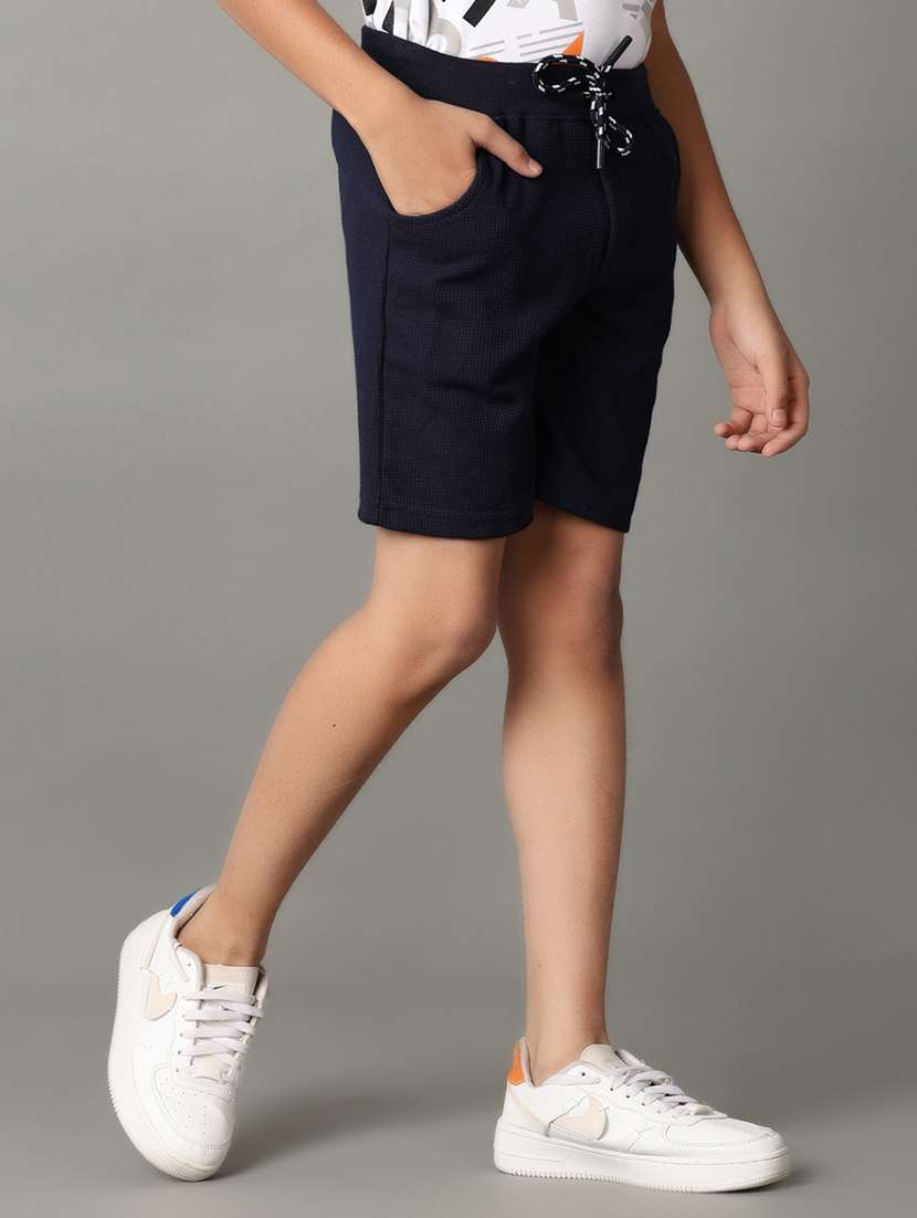 boys mid-rise solid three-fourth - 21311026 -  Standard Image - 2