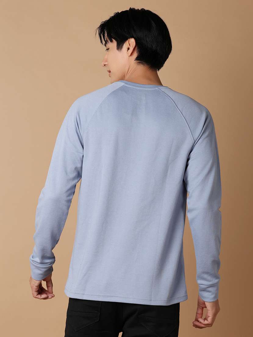 men round neck long sleeves t-shirt - 21311032 -  Standard Image - 2