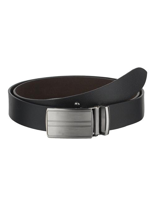 black leather belt - 21313798 - Standard Image - 0