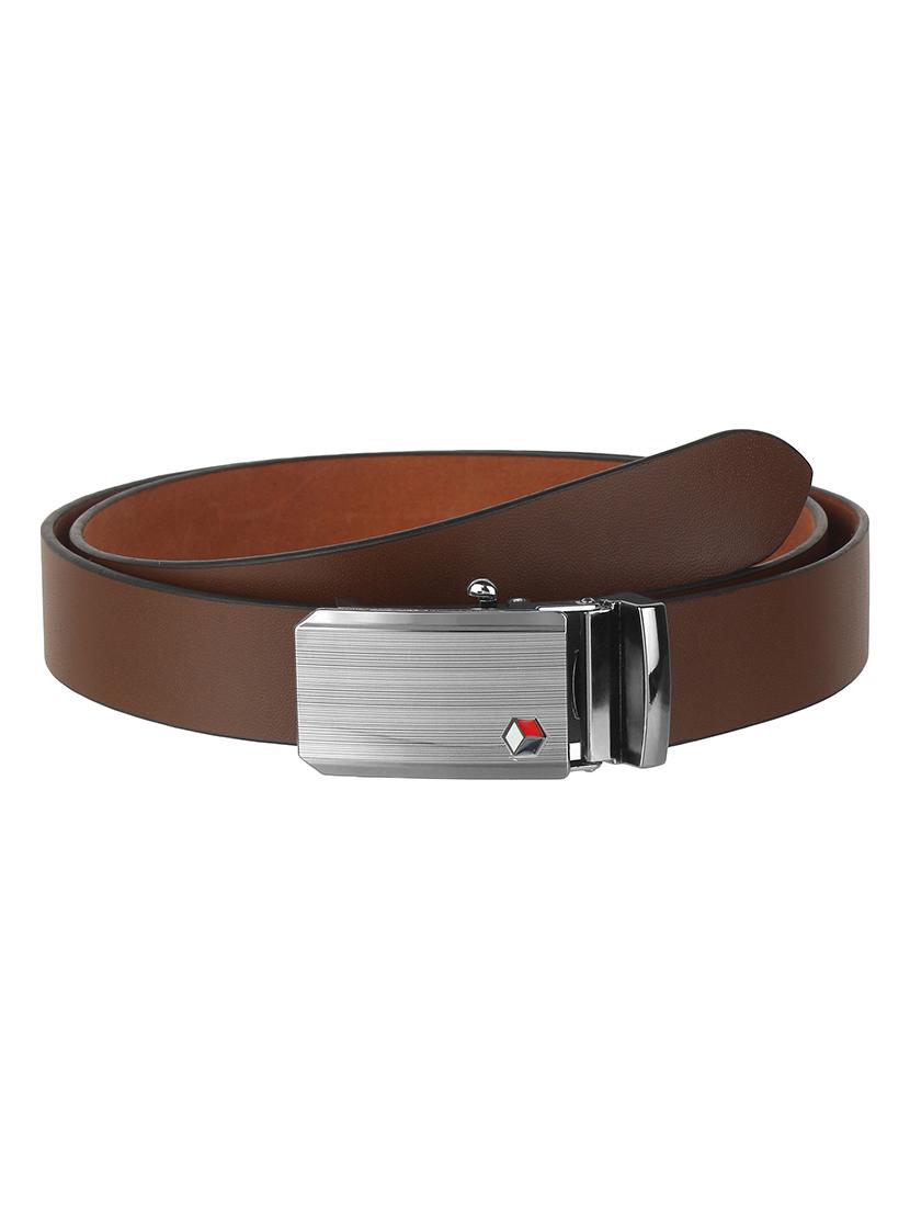 brown leather belt - 21313799 - Standard Image - 2